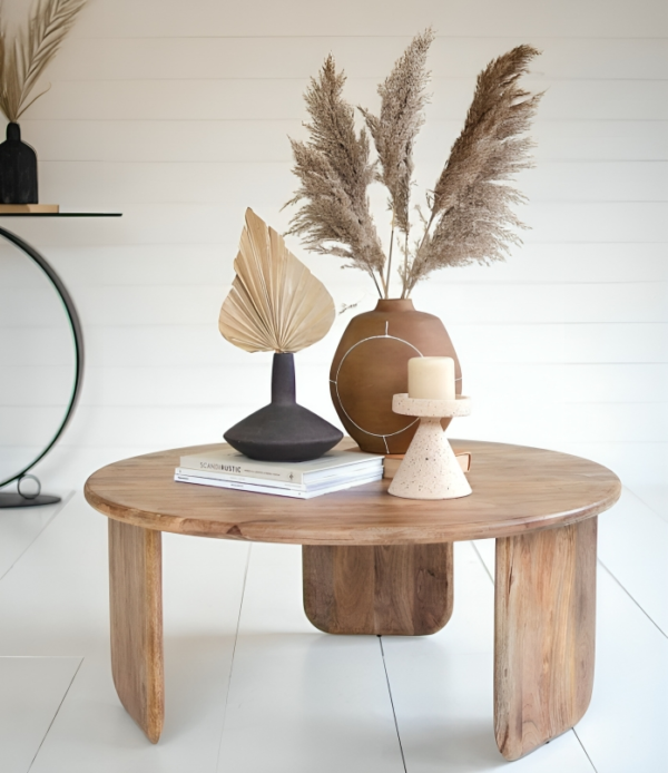 Oblate Leg Coffee Table