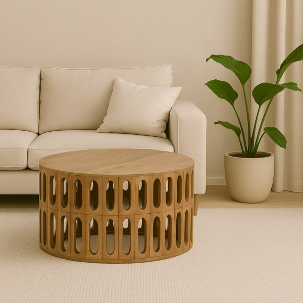 Hand Carved Coffee Table