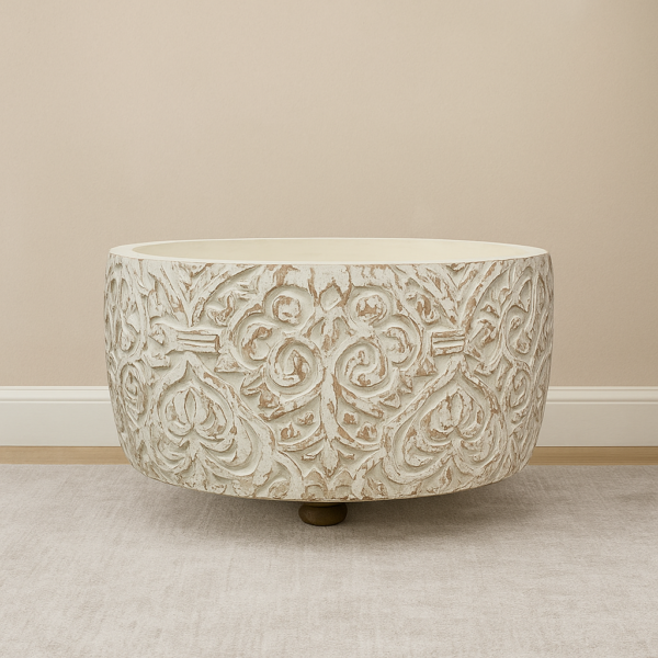 Carved Coffee Table