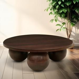 Round 3 ball coffee table