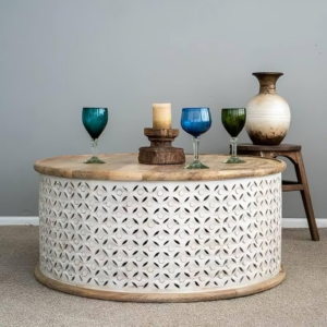 Carved Coffee Table
