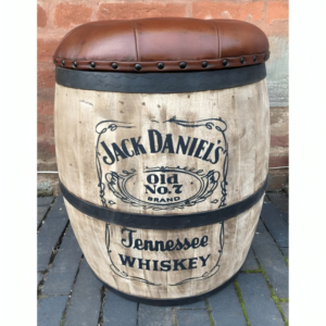 Spotted Barrel Stool