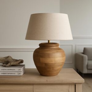 Wooden Table Lamp